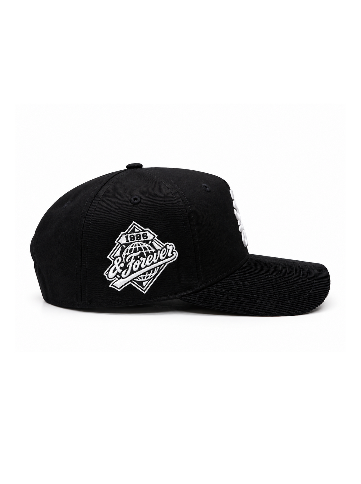 PREORDER 001 BLACK GLITCH NY 96 & FOREVER SNAPBACK HAT