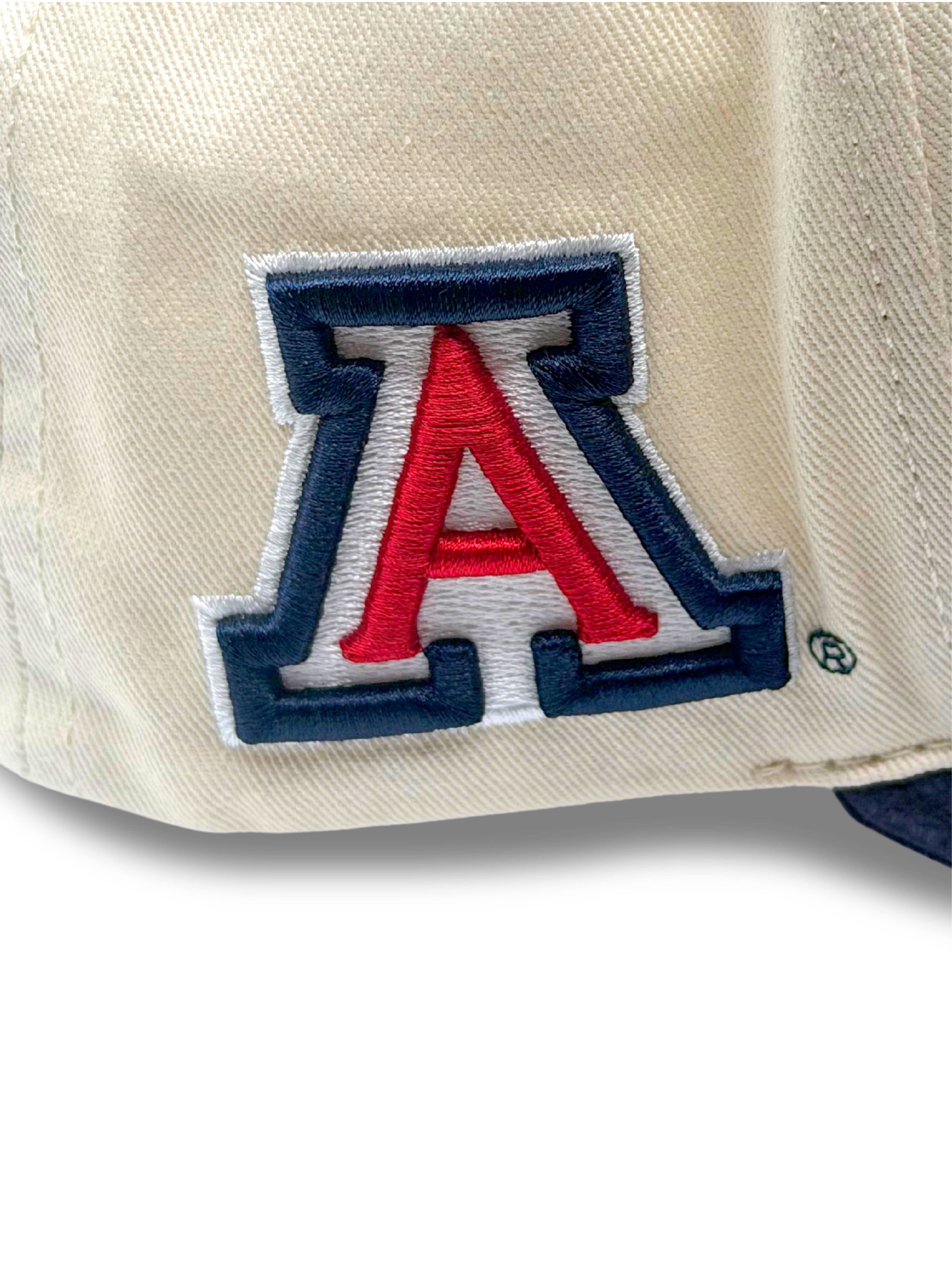 CIRCA - 003 GLITCH CREAM ARIZONA WILDCATS SNAPBACK HAT – CIRCA STUDIO