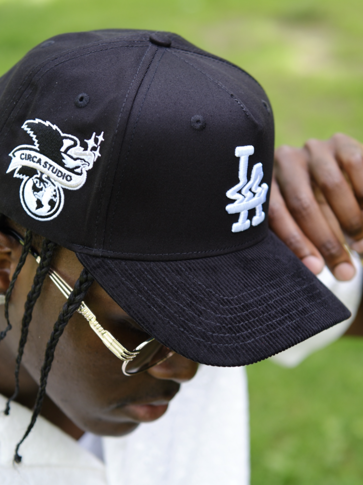 001 GLITCH ANGELS SNAPBACK HAT