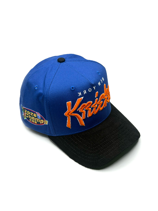PREORDER - 002 BLUE GLITCH CITYBOCKERS SNAPBACK HAT