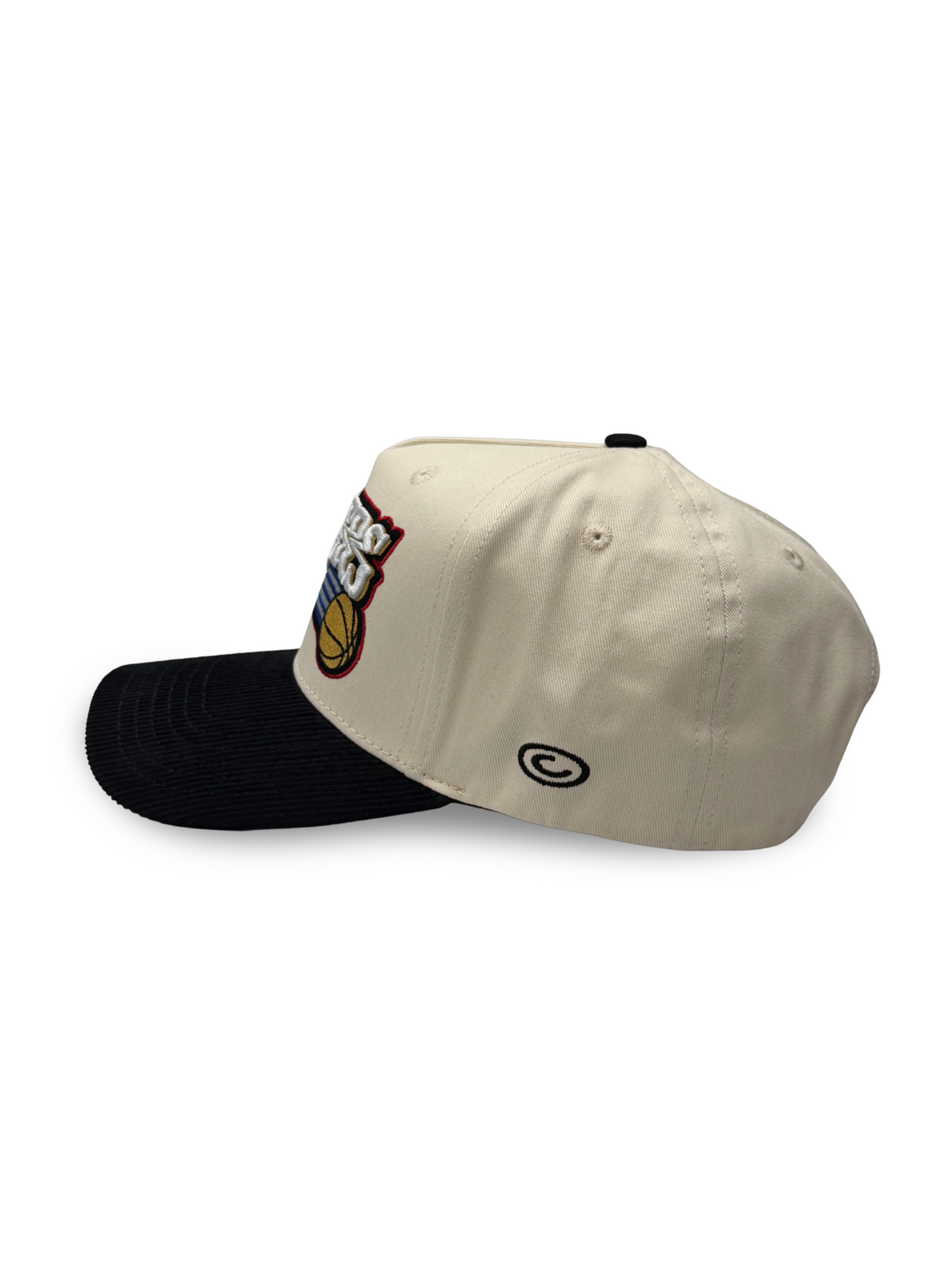 002 CREAM GLITCH PHILA SNAPBACK HAT