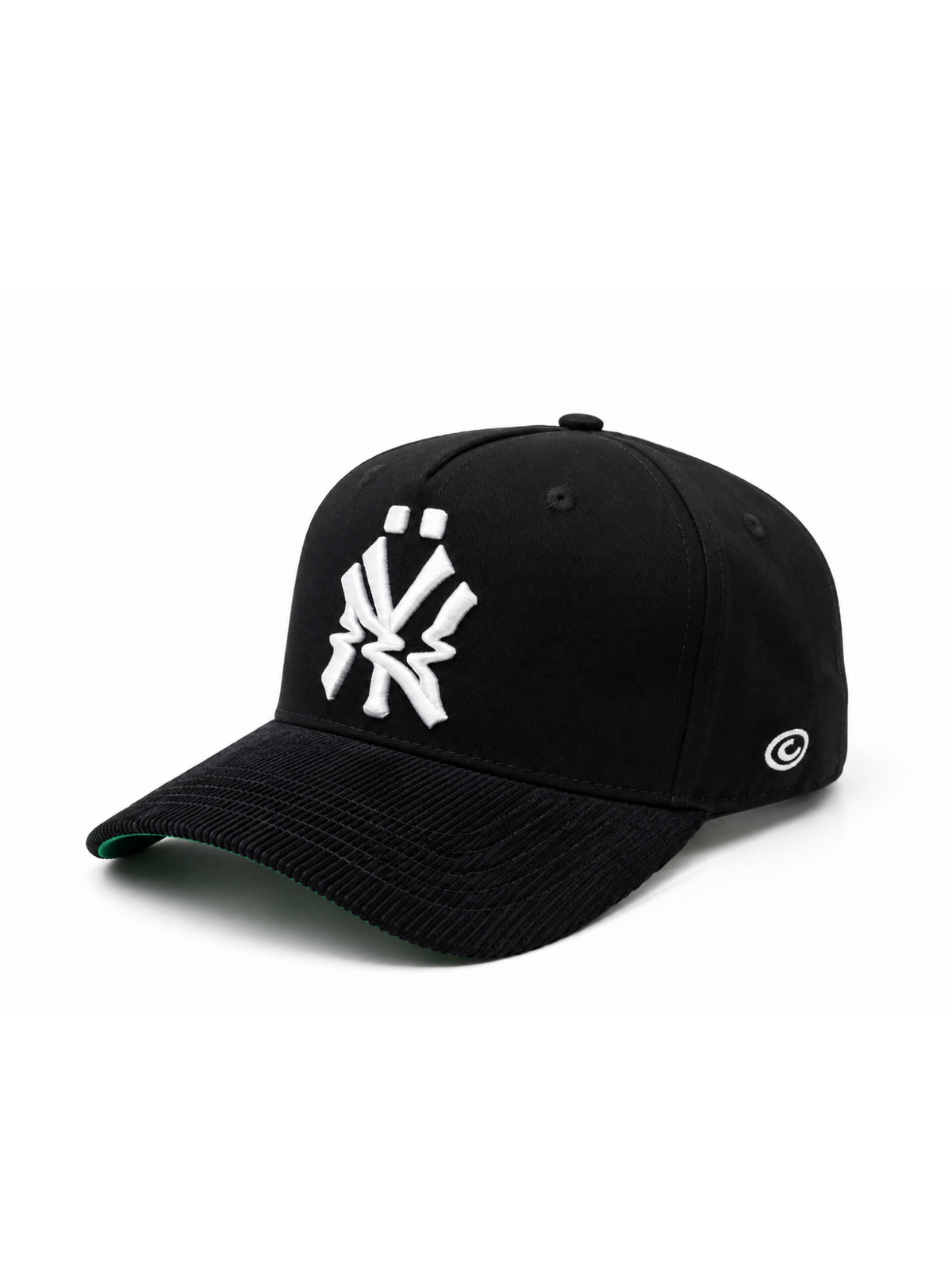 PREORDER 001 BLACK GLITCH NY 96 & FOREVER SNAPBACK HAT