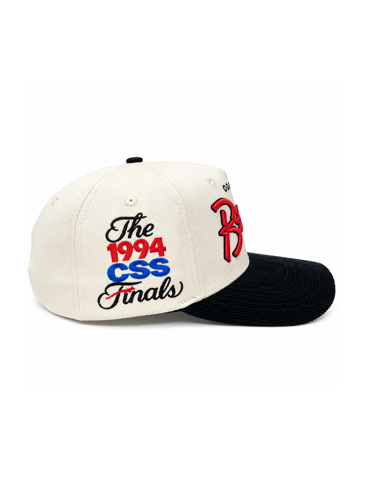 PREORDER CIRCA x ADRE G 002 - CREAM GLITCH SCRIPT CHI-TOWN  SNAPBACK HAT