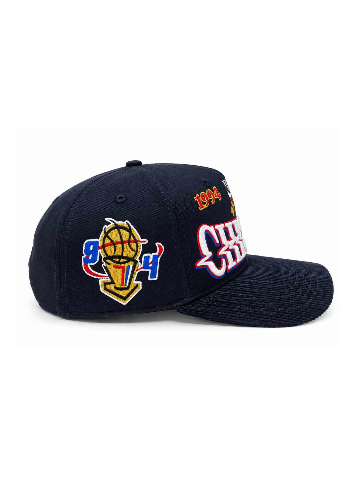 PREORDER CIRCA x ADRE G 005 - BLACK GLITCH CHICAGO SNAPBACK HAT