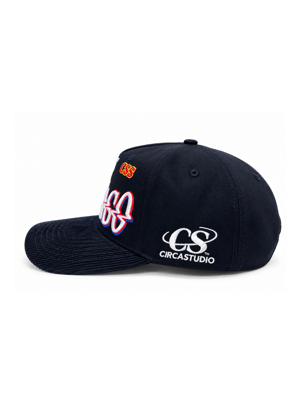 PREORDER CIRCA x ADRE G 005 - BLACK GLITCH CHICAGO SNAPBACK HAT