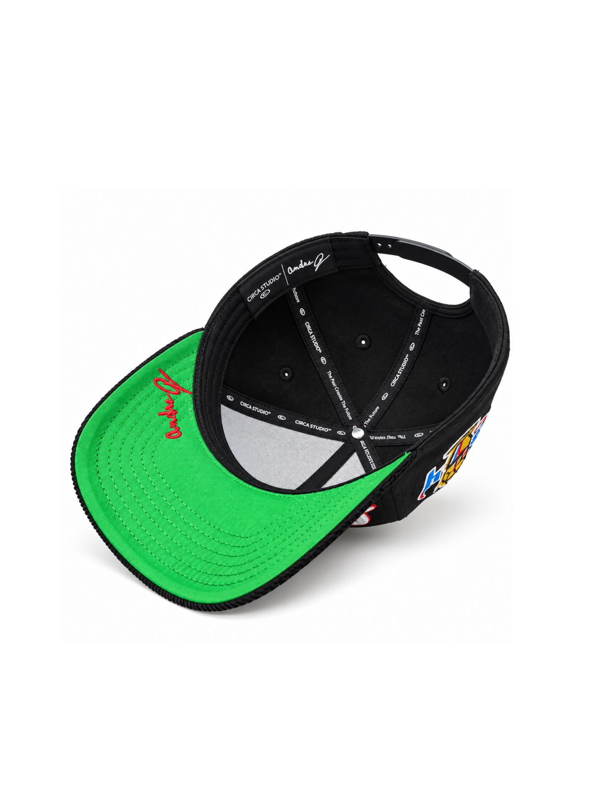 PREORDER CIRCA x ADRE G 005 - BLACK GLITCH CHICAGO SNAPBACK HAT